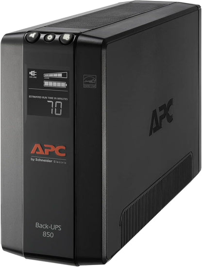 APC 1500VA UPS Battery Backup & Surge Protector, APC UPS Back-UPS Pro (BX1500M)