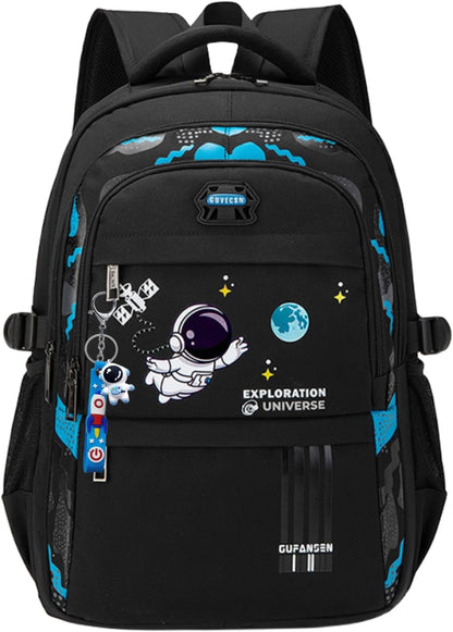 MITOWERMI Astronaut-space Backpack for Boys-Girls Elementary Middle School Bags for Girls Kids Bookbag