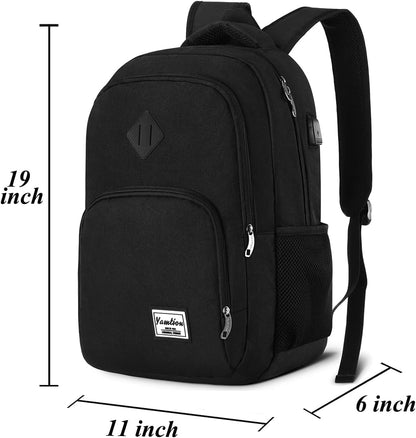 Backpack for Teen Girls,Boys School Backpack for Women with USB,College Backpack,Big Flower