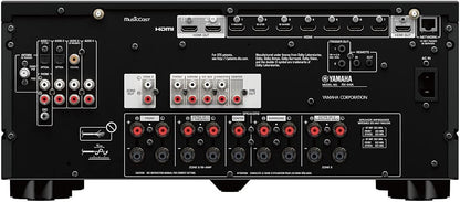 Yamaha RX-A4A AVENTAGE 7.2-Channel AV Receiver – 8K and 4K/120 HDMI, eARC, Dolby Atmos, DTS:X, Auro-3D, Surround:AI, Wi-Fi, Bluetooth, MusicCast