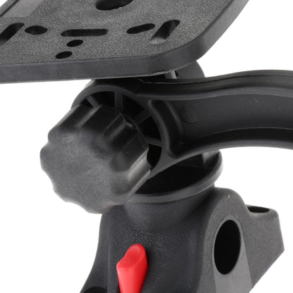 AMLESO Fish Finder Mount Bracket Transducer Mounting Arm Mounting Plate Marine Electronic Fish Finder Mount Ball Base for Kayak Yacht Accessories