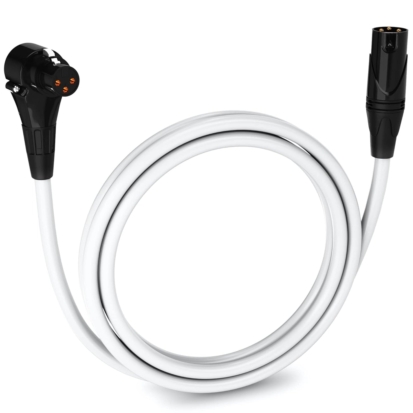 LyxPro 6 Feet XLR Microphone Cable Balanced Male to Female 3 Pin Mic Cord for Powered Speakers Audio Interface Professional Pro Audio Performance and Recording Devices - Blue