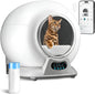 PetCove Self Cleaning Litter Box - Automatic Cat Litter Box up to 75L, App‑Control Cat Litter Box with Integrated Safety Protection, Advanced Odor Control & Smart Weight Monitoring with Cat Litter Bag