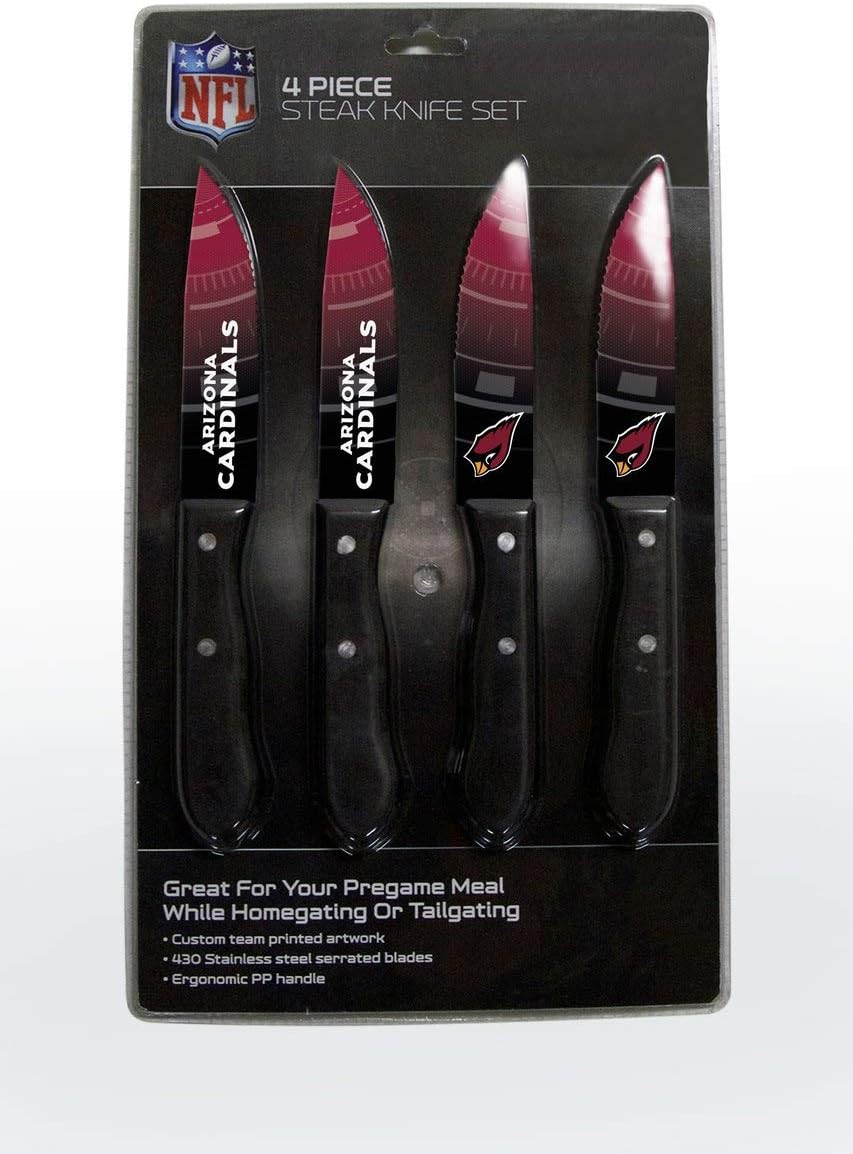 The Sports Vault by Inglasco NFL Chicago Bears Steak Knives