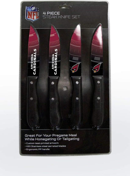 The Sports Vault by Inglasco NFL Chicago Bears Steak Knives