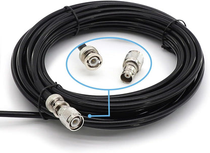 NEWASHAN Marine GPS Antenna External Compatible with Garmin GPSMAP GDU GNC NavTalk Pilot StreetPilot AIS Ship Navigation Receiver Fishfinder Sounder+8M Cable TNC Connector+BNC Adapter+Base