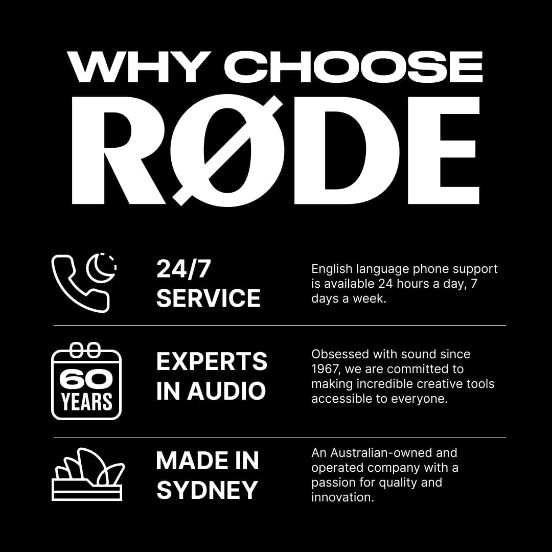 RODE Wireless PRO | Timecode, 32-bit Float On-board Recording, 2 Lavalier Microphones, Smart Charge Case, For Filmmaking and Content Creation