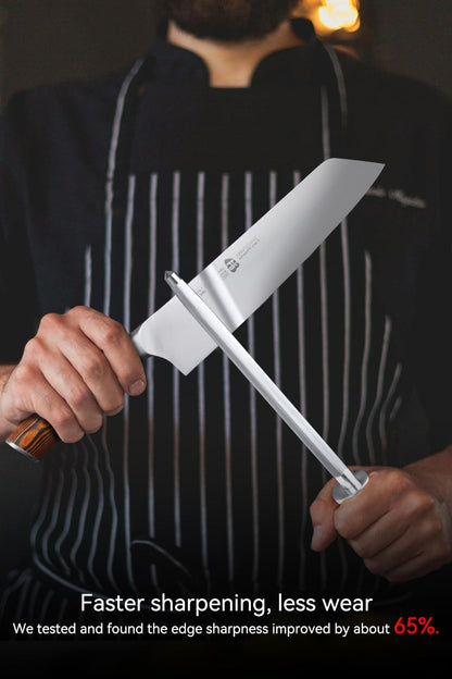 TUO Boning Knife - Razor Sharp Fillet Knife - High Carbon German Stainless Steel Kitchen Cutlery - Pakkawood Handle - Luxurious Gift Box Included - 7 inch - Fiery Phoenix Series