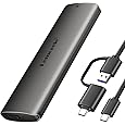 M.2 NVMe SSD Enclosure | Tool-Free USB-C 10Gbps Adapter | Supports 2230/2242/2260/2280 SSDs | External Hard Drive for PC and Laptop | Power Loss Protection with Aluminum Alloy Shell - PuriLite