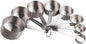 Smithcraft Measuring Cup Set of 8 Stainless Steel Measuring Cups18/8(304) Steel Material Heavy Duty 8 Measuring Cups and 1 Ring Set of 9