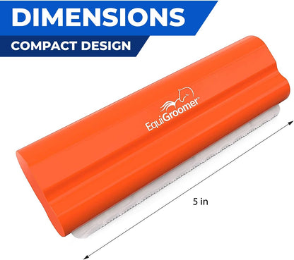 EquiGroomer Deshedding Brush for Dogs and Cats | Undercoat Deshedding Tool for Large and Small Pets | Comb Removes Loose Dirt, Hair and Fur While | Perfect for Short and Long Hair Grooming Shedding