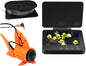 Sanpyl Underwater Fishing Camera, 1080P HD Fish Finder with 195° Wide Angle View and 4.3in Screen, Built in 8 LEDs Fill Light, for Ice Lake Boat Kayak Fishing