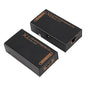 HD Multimedia Interface Extender, 1080P Full HD 60Hz 3D HD Video Extender with EDID Copy Function, Single Cat 6 7 5688 DC 5V Port, Video Output Device (US Plug)