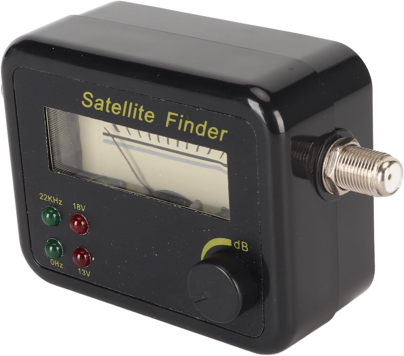 Digital Satellite Finder, TV Antenna Signal Detection Strength Meter Locator for Dish FTA HD Monitor DC13 to 18V with Compass