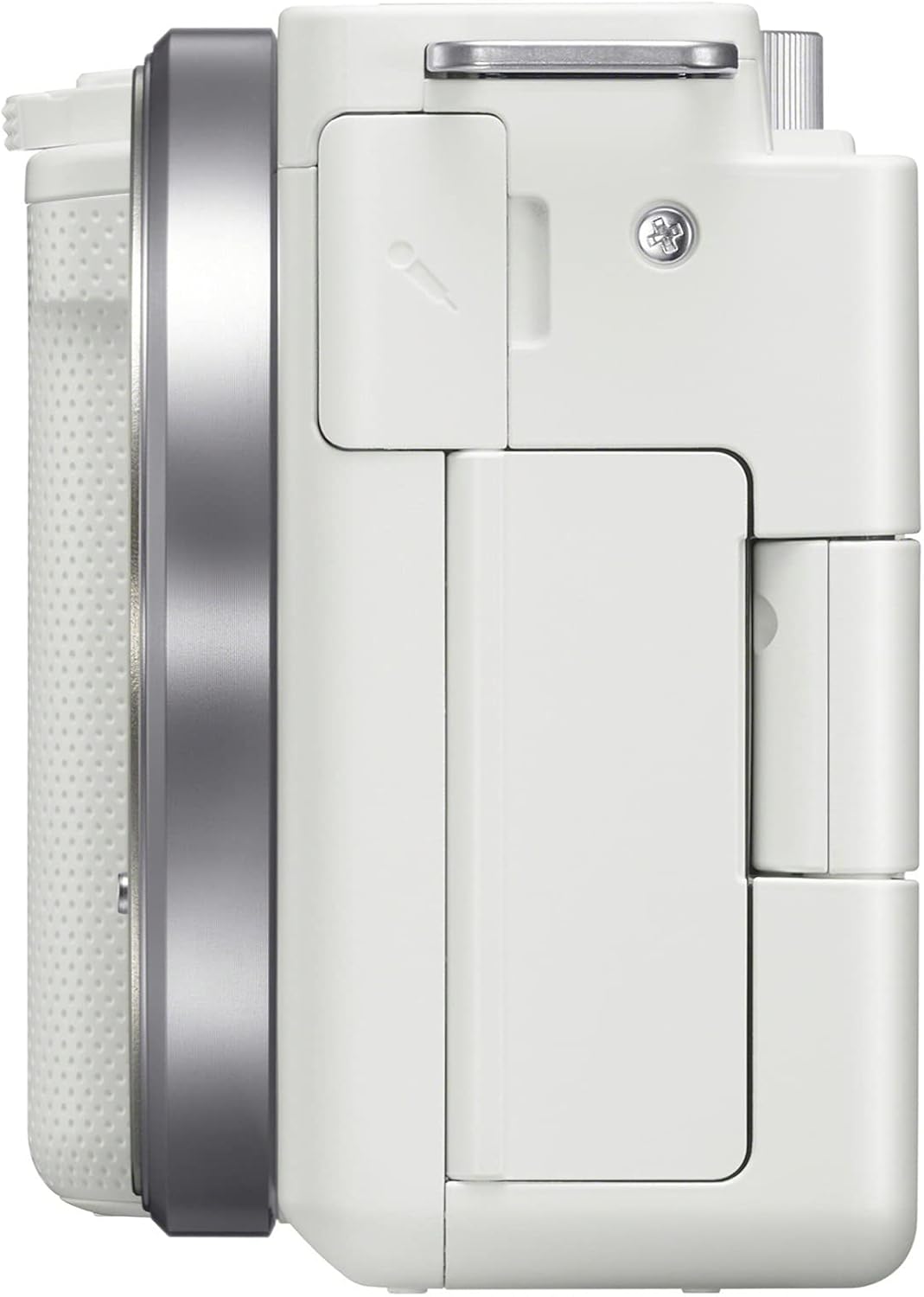 Sony Alpha ZV-E10 - APS-C Interchangeable Lens Mirrorless Vlog Camera Kit - White