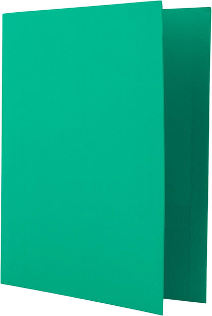 Hilroy Twin Pocket Portfolios, 9.5" x 11.75", 4-Pack, Assorted Colours (06042)