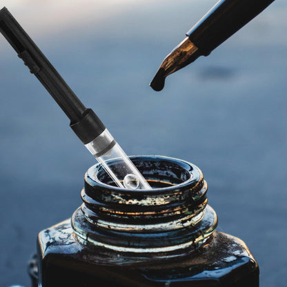 SEWACC 10pcs Ink Converter Replacement for Fountain Pens Ink Absorb Tool Piston Fill Accessories Sturdy and