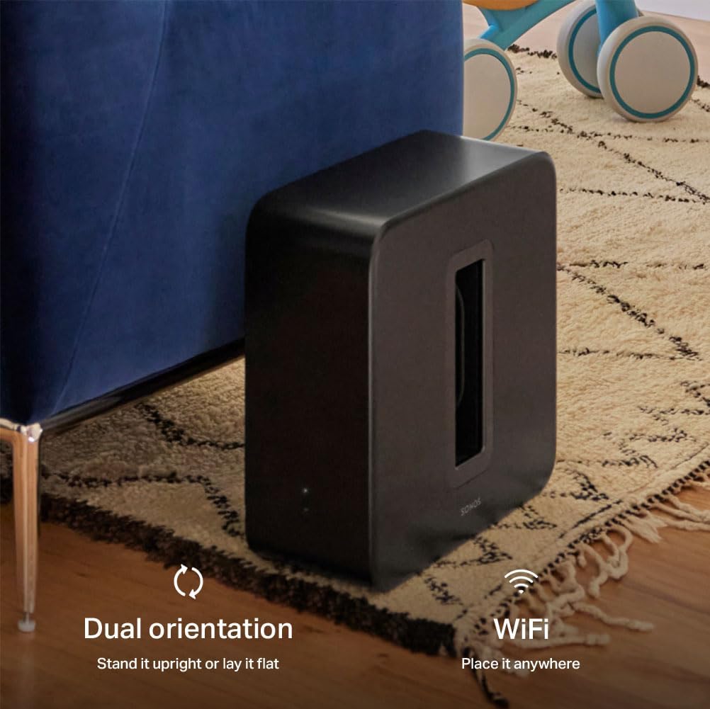 Sub 4 - Wireless Subwoofer - Black
