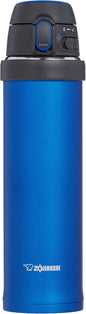 Zojirushi Flip-and-Go Stainless Mug, 20-Ounce, Cobalt Blue