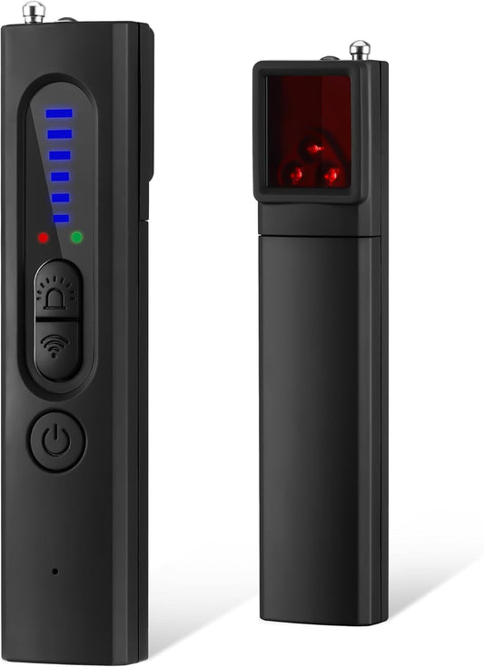 Hidden Camera Detectors - Portable Anti Spy Camera Finder, Bug Detector, GPS Tracker, Listening Device Detectors for Home, Car, Office, Hotel, Travel, Airbnb