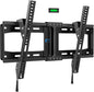 HOME VISION TV Wall Mount Tilt for Most 32-84 inch Flat Curved TV, Low Profile Tilting Wall Mount TV Bracket Fits 16”-18”-24” Wood Stud, Max VESA 600X400mm, Up to 165lbs, Quick Release