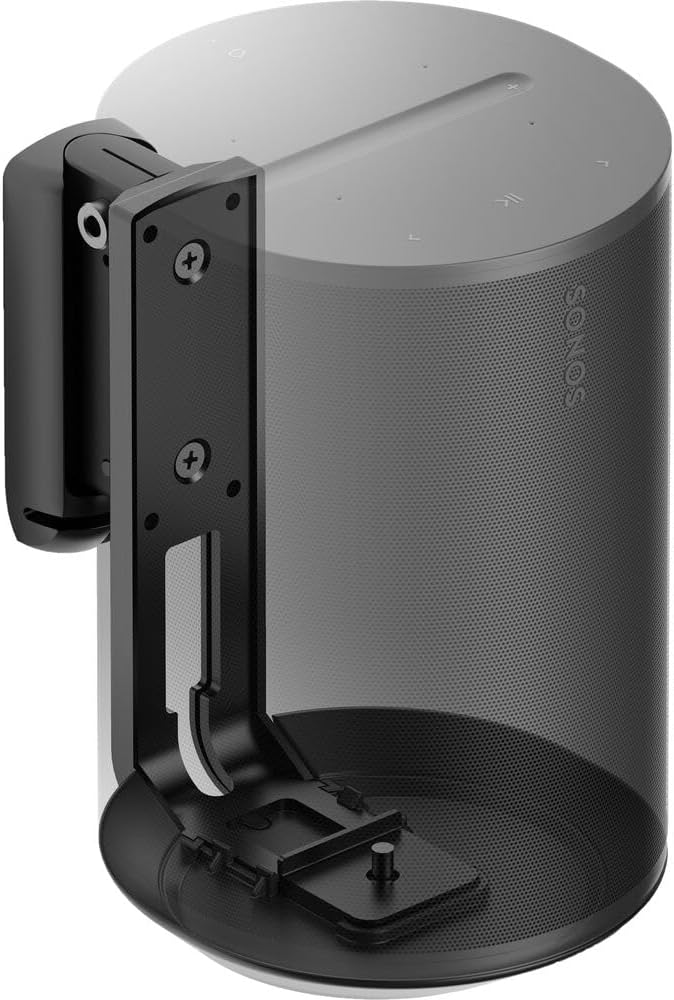 Flexson Wall Mount for SONOS ERA100 - Black (Pair)