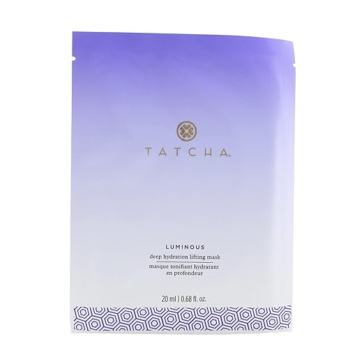 Tatcha Luminous Deep Hydration Lifting Mask | Single Use Mask for Luminous Skin | 20 ml / 0.68 oz