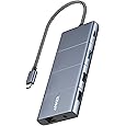 Anker USB C Hub, PowerExpand 8-in-1 USB C Adapter, with 100W Power Delivery, 4K 60Hz HDMI Port, 10Gbps USB C and 2 USB A Data Ports, Ethernet Port, microSD and SD Card Reader, for MacBook Pro and More
