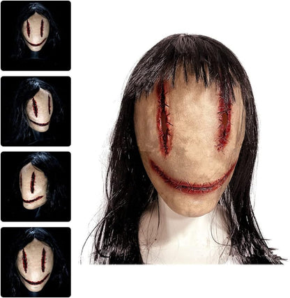 Alipis Scary, Halloween Horror Devil Evil Party Prank Ornament Creepy Cosplay Costume Props for Kids