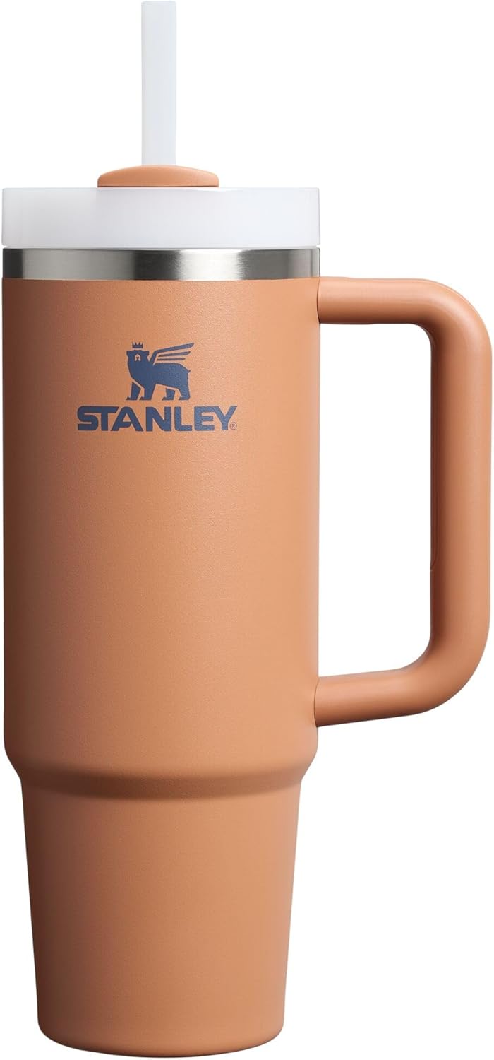 Stanley Quencher H2.0 Tumbler with Handle and Straw 30 oz | Flowstate 3-Position Lid | Cup Holder Compatible for Travel | Insulated Stainless Steel Cup | BPA-Free | Exclusive Lupine