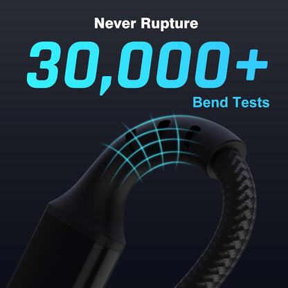 USB C to USB C Charger Cable 240W [2Pack 6FT] Type C Cable Fast Charge for MacBook, iPhone 15/Pro/Plus/Max, MacBook Pro/Air, Samsung Galaxy S23, Google Pixel