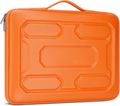 DOMISO 15.6 inch Laptop Sleeve with Handle Protective Shockproof Waterproof EVA Case for 15.6" Yoga 720 IdeaPad 310 320 ThinkPad T570/Legion 5 Gen 6/HP Envy 15/15.6" Notebooks, Dark Blue