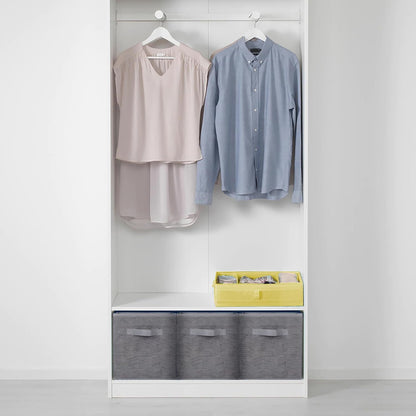 ShellKingdom Storage Bins, Foldable Fabric Storage Cubes And Cloth Organizer Drawer For Closet And Toys, 6 Pack (Lavender+Light Blue+Pink)