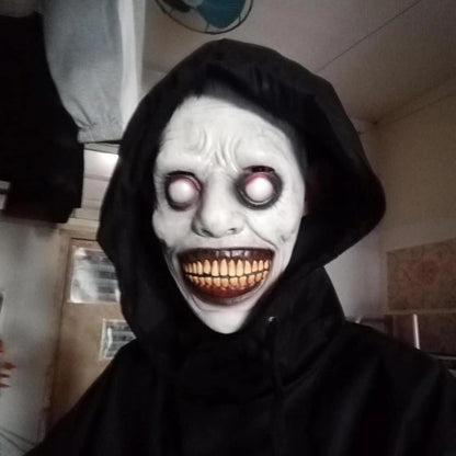 Horror Halloween Mask, Scary Mask Masquerade Halloween Mask, Smiling Demon Scary Clown Cosplay Halloween Demon Carnival