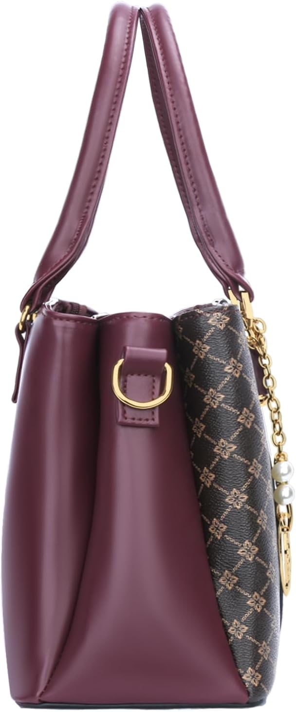 KKXIU Trendy Tote Bag for Women Lightweight Oxford Big Capacity Shoulder Purses and Handbags