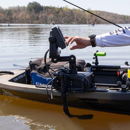 Yak Attack Fish Finder Mount Lock N Load System, Large - FFP-1003