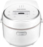 CUCKOO CR-0810F | 8-Cup (Uncooked) Micom Rice Cooker | 9 Menu Options: White Rice, Cake, Soup & More, Nonstick Inner Pot, Designed in Korea | White