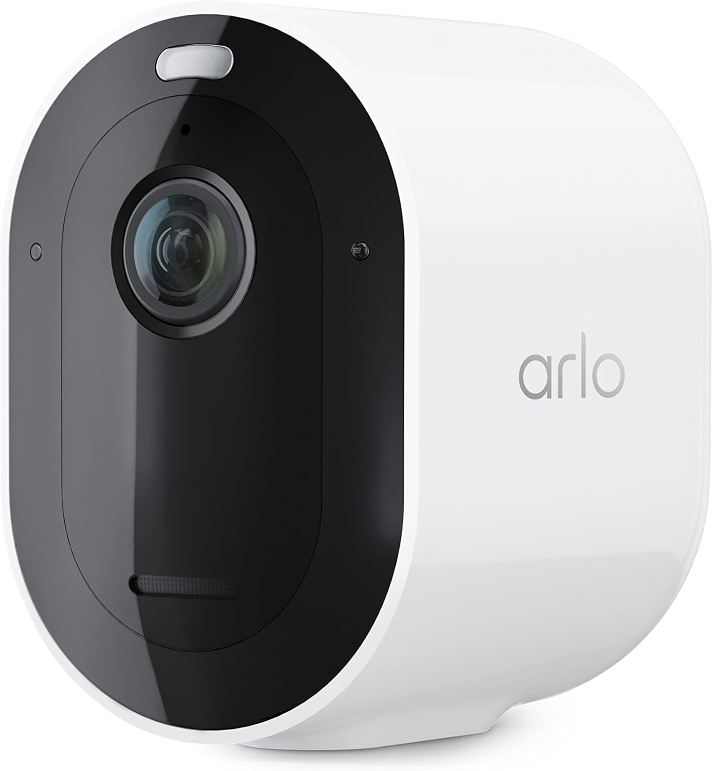 Arlo Pro 5S Spotlight Security Camera 2K HDR | Outdoor | Wire-Free with Spotlight | Dual-Band Wi-Fi Connects to The Strongest Network | 12X Zoom, 2-Way Audio, Color Night Vision, White, 4 Cameras