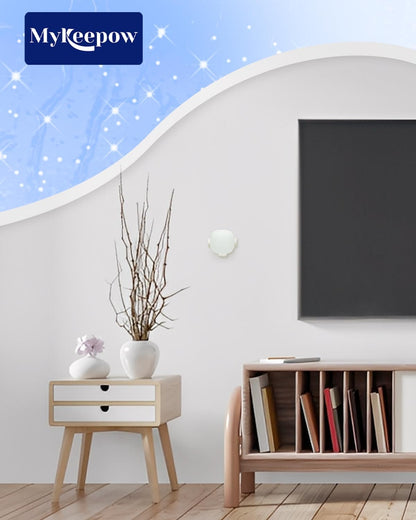 MyKEEPOW Wall Mount Compatible with Ecobee Smart Sensor, Not Suitable for 2nd Generation, 4 Pack (White)