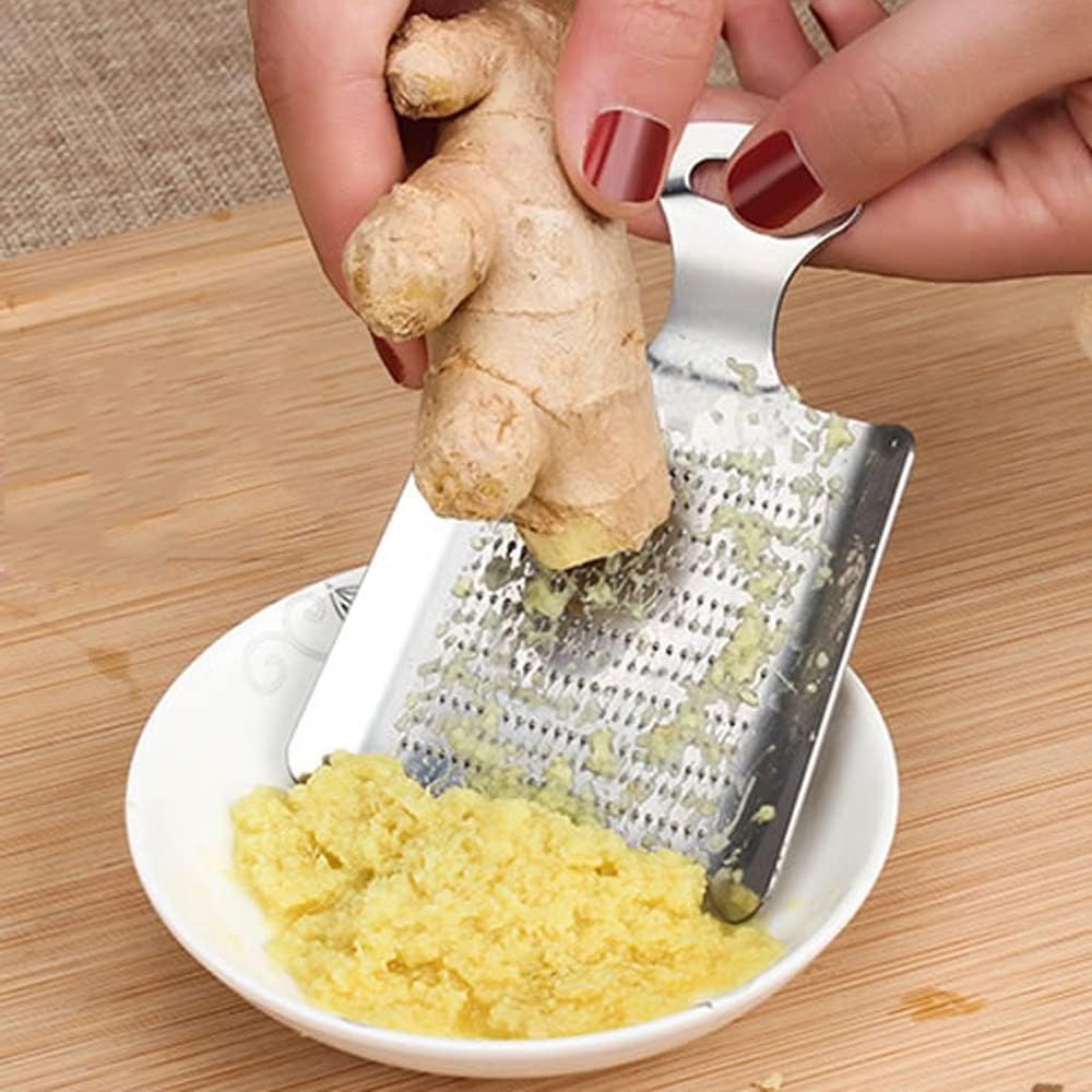 Ginger Garlic Wasabi Grater Grinder Press Peeler Device Chopper Cutting Tools of Stainless Steel Cooking