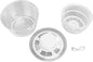 Large Capacity Electric Salad Spinner 5L, Quick Drainage, for Fruits Vegetables, with Fruit Vegetable Strainer Spinner, USB Lettuce Washer Dryer, Easy, Soft Base