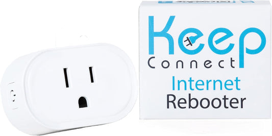 Keep Connect Router Wi-Fi Reset Device. Automatic Router Rebooter. If You Enter a Phone Number it Will Send Texts Upon resets.