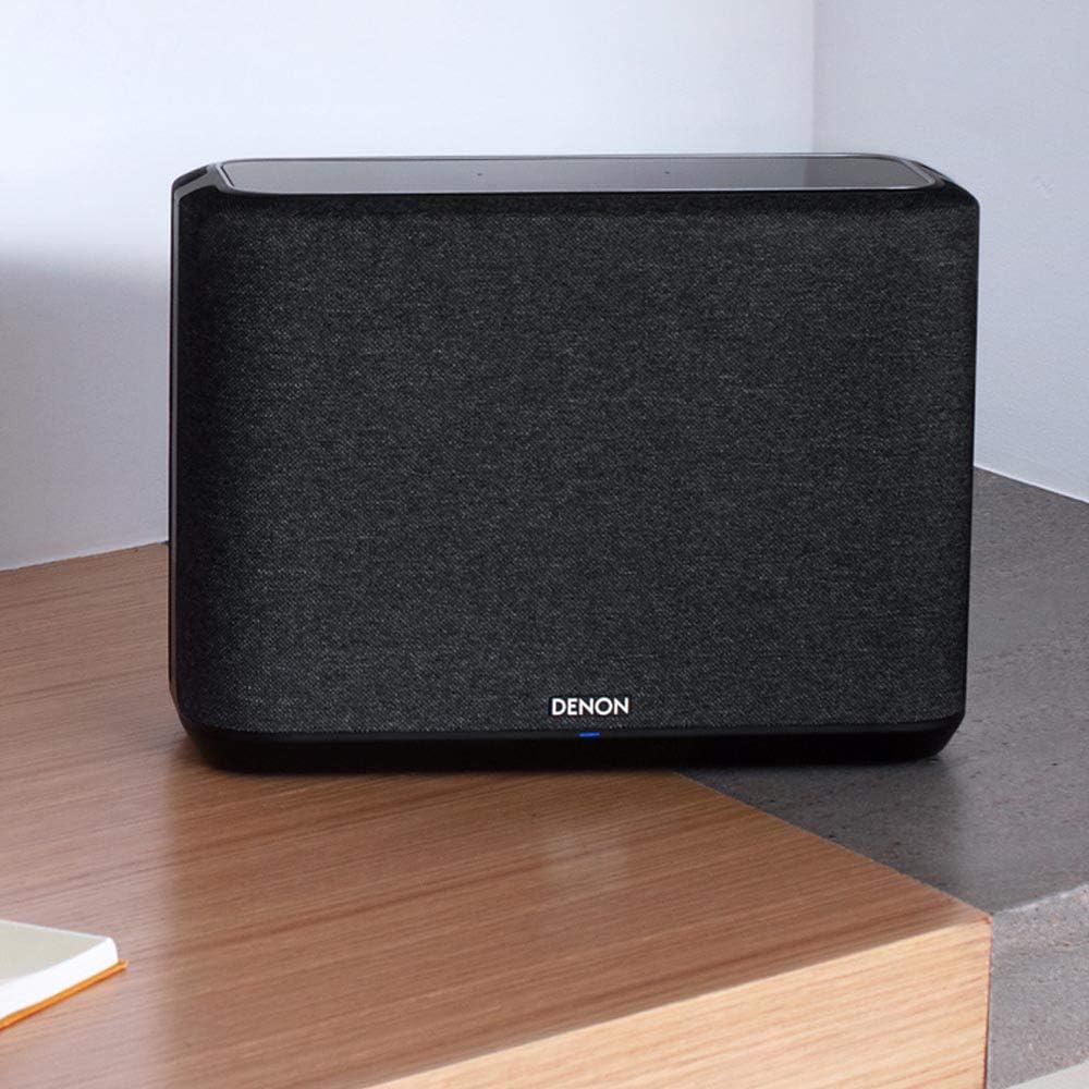 Denon Home 150 NV Wireless Speaker (Black), 1" Tweeter, 3.5" Woofer, Home Speaker with HEOS Built-in, AirPlay 2, and Bluetooth, Multi-Room Streaming, Simple Setup, Compact Design