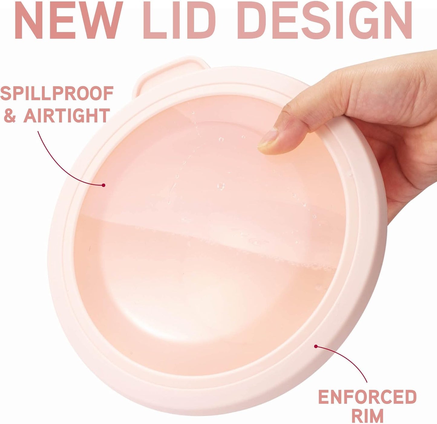 COOK WITH COLOR Mixing Bowls with TPR Lids - 12 Piece Plastic Nesting Bowls Set Includes 6 Prep Bowls and 6 Lids, Microwave Safe Mixing Bowl Set (Green)