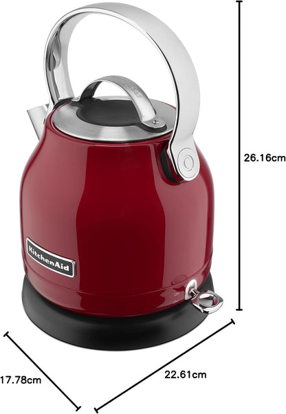 KitchenAid 1.25 L Electric Kettle, Empire Red, KEK1222ER
