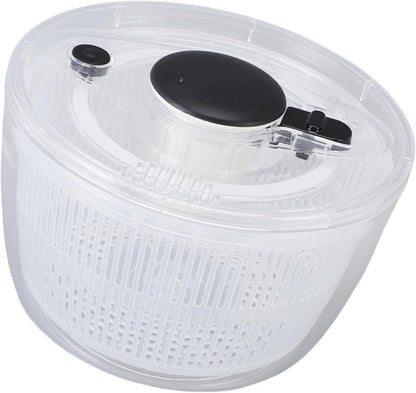 Vegetable Washer Dryer, Salad Spinner Anti Slip Base Home (Large 24x24cm / 9.4x9.4in)