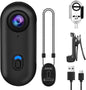 OBEST 360° Action 1080P Underwater Camera, Portable Mini Waterproof WiFi Camera 120° Wide Angle Action Camera for Cycling, Daily Vlog, Outdoor Sports 150° DV Helmet Camera (Black)