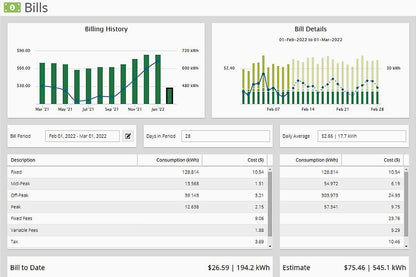 Eyedro Home Energy Monitor - Solar Energy/Net Metering - Save on Electricity - Track Power Use - Bills & Reports -Real-Time Electricity Data & History - EYEDRO-Home Ethernet or WiFi Connect (2.4 GHz)