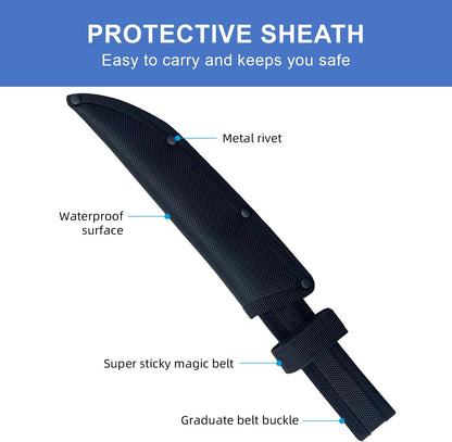 8 Inch Fishing Fillet Knife, Professional Level Knives for Filleting Fish and Boning Meat, Sharp Stainless-Steel Non-Stick Coating Blade, Non-Slip Handles, with 1 Two Stage Knife Sharpener