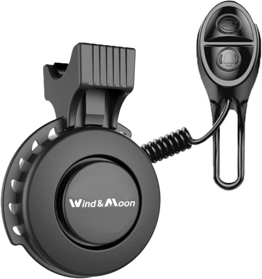 YOUNGFLY Electric Bike Horn Bicycle Bell, 120db Electronic Bicycle Horn with USB Waterproof Plug 4 Sound Modes, for Kids Boys Adults Mountain Bike Accessories